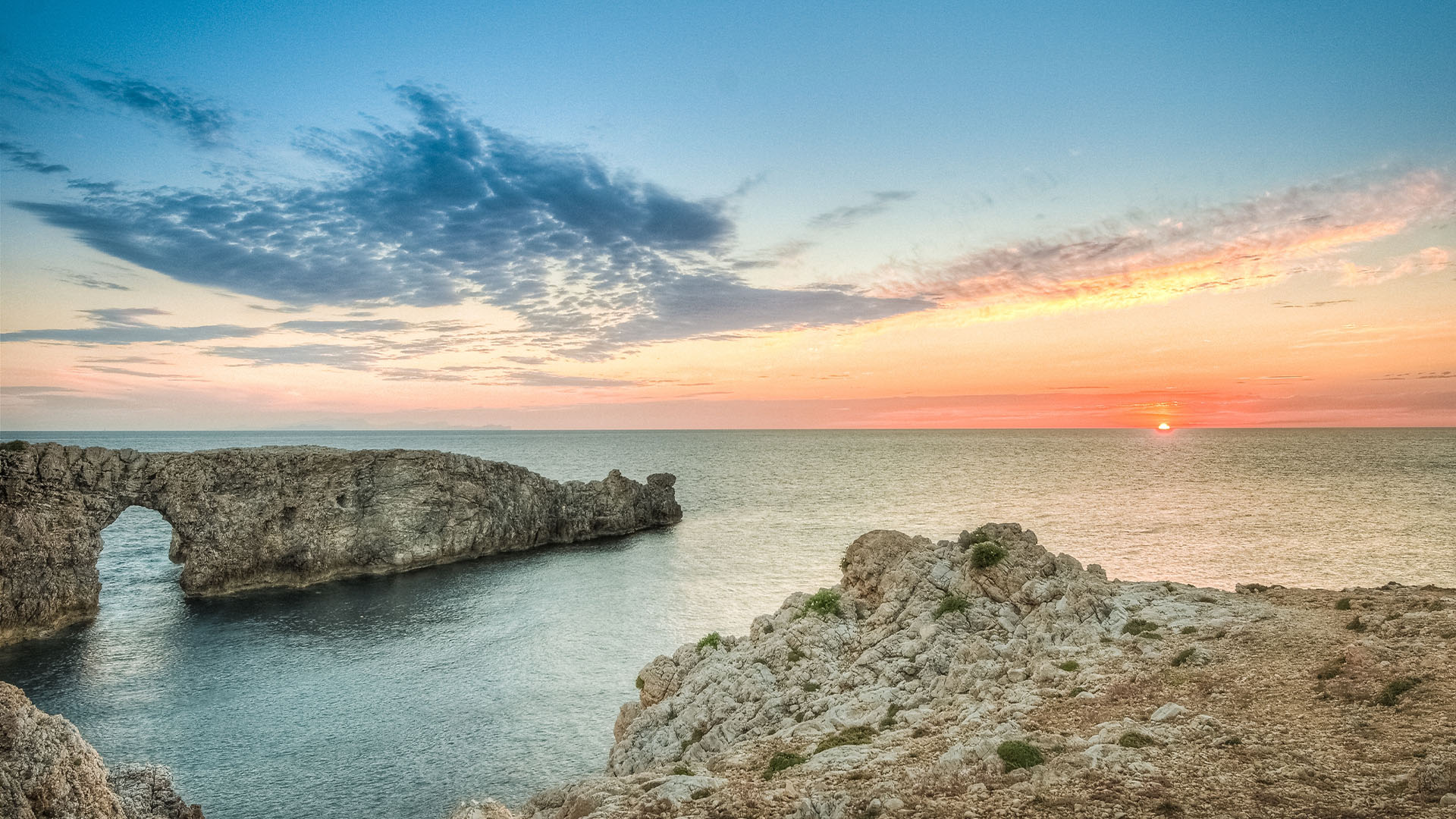 atardecer Menorca