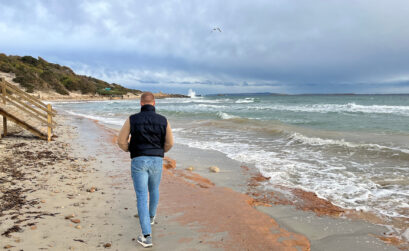 Playa de Ibiza en invierno