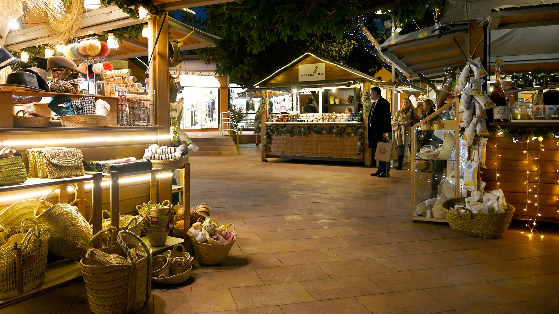 Christmas market in Mallorca