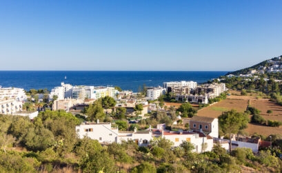 Vista de Santa Eulària, Ibiza