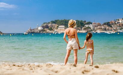 Madre e hija Mallorca