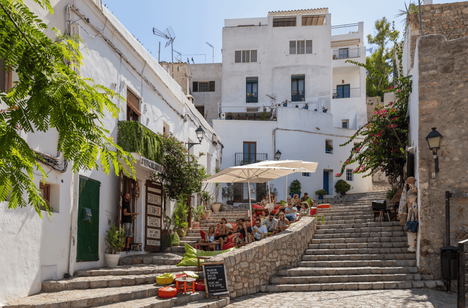 Terraza en Dalt Vila