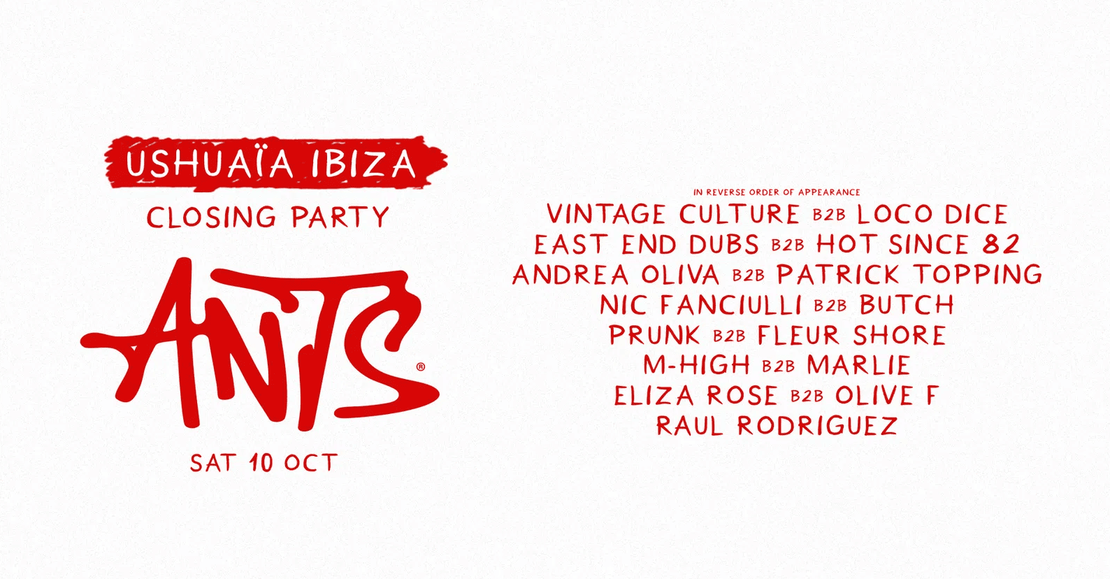 Cartel Closing Ants